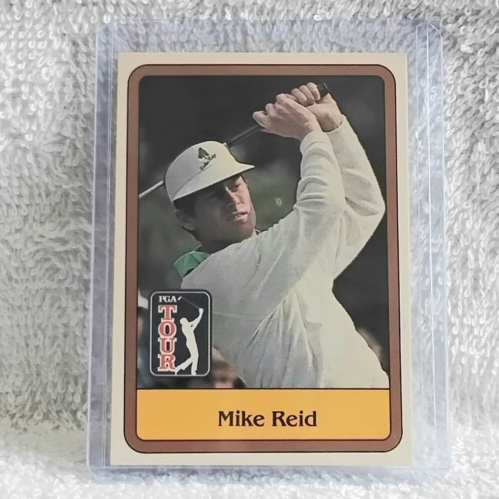 3/$25 E/NM 1981 Donruss Golf Inaugural Mike Reid RC PGA Tour Card 9!!